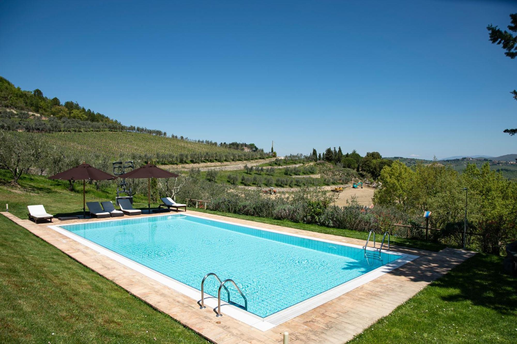 Villa Nittardi Castellina in Chianti Exterior foto